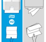 TORK Xpress Essuie-mains interfolié, 213x240mm, pliage en Z