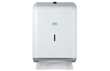 TORK Distributeur d'essuie-mains interfolié, métal, blanc