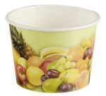 Pot à glace en carton rigide