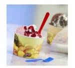 Pot à glace en carton rigide