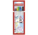Feutre pinceau Pen 68 brush, étui en carton de 8