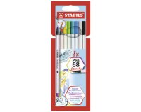 Feutre pinceau Pen 68 brush, étui en carton de 8
