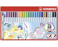 Feutre pinceau Pen 68 brush, étui en métal de 15