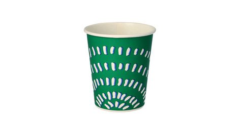 Gobelet en carton, 0,2 l, par 100, vert