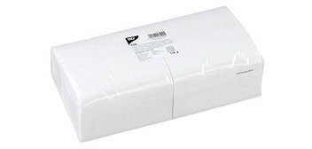 Napkins, 330 x 330 mm, 2-ply, white