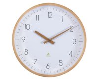 Horloge murale en bois 'HORTREE', à quartz