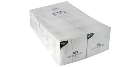 Napkin, 330 x 330 mm, 1-ply, white