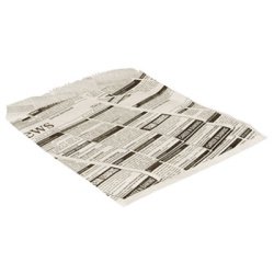 Sachet pour hamburger 'Newsprint', 160 x 180 mm