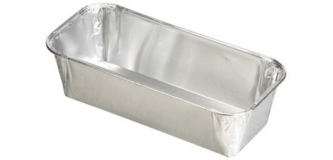 Rectangular aluminum cake mold, 1.009 ml
