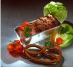 Moule à cake en aluminium, rectangulaire, 1.009 ml