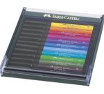 FABER-CASTELL Feutre PITT artist pen, ètui de 12
