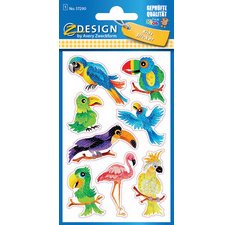 ZDesign KIDS Sticker glitter 'oiseaux'