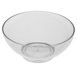 Coupelle pour amuse-gueule rond, 65 ml, transparent