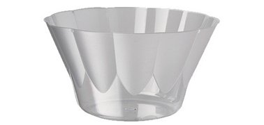 Coupelle à glace et à dessert, PS, rond, 400 ml