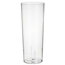 Verre à cocktail en plastique PS, 0,3 l, transparent