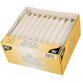 Bougie de table, 21 mm, pack de 50 , blanc