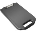 Porte-bloc avec module de rangement, A4, noir