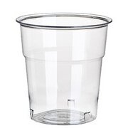 Gobelet en plastique PS, 0,1 l, transparent