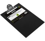 Klembord, A4, pvc coating, zwart