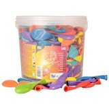 Balloons, assorted, 100 pieces