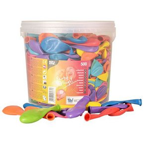 Balloons, assorted, 100 pieces