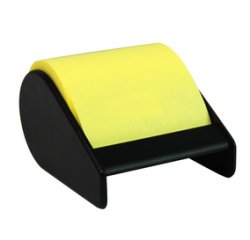 Notes adhésives en rouleau, 10 m x 60 mm, jaune fluo