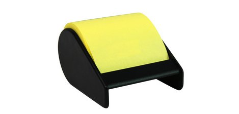 Notes adhésives en rouleau, 10 m x 60 mm, jaune fluo
