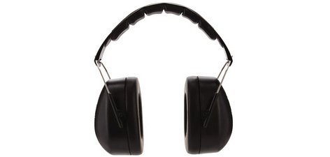 Casque anti-bruit 90563E, pliable, noir