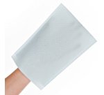 Gant de toilette FRESH, Airlaid, bleu clair