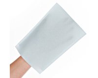 Gant de toilette FRESH, Airlaid, bleu clair