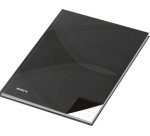 Cahier 'notes carbon black', A5, uni