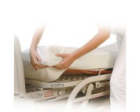 Alèse de matelas, en non-tissé en PP, 50 g/m2, blan