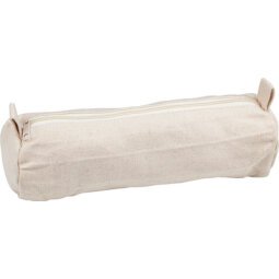 Trousse en coton, (L)220 x (H)60 mm, naturel