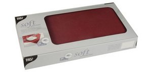 Surnappe 'soft selection', bordeaux