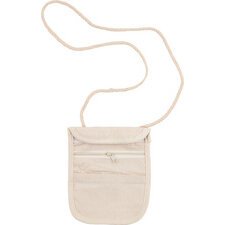 Shoulder bag made of cotton, natural