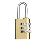 Cadenas à combinaison, en laiton, 20 mm