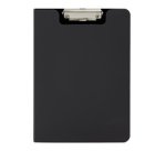 Porte-bloc à pince, A4, en plastique, noir