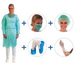 Kit de protection SARM II, 5 pièces, vert