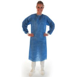 Chirurgisch hemd SMS blauw L