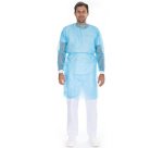 Sur-blouse en PP pour visiteurs/patients/personnel