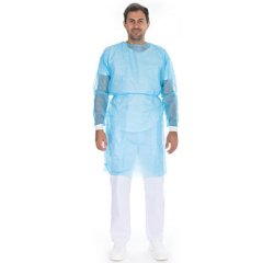 Sur-blouse en PP pour visiteurs/patients/personnel