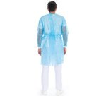 Sur-blouse en PP pour visiteurs/patients/personnel