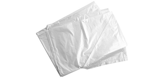 Alèse de lit en PEHD, 3.200 x 950 mm, transparent