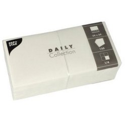 Serviette cocktail, 240 x 240 mm, 3 couches