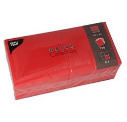 Serviette cocktail, 240 x 240 mm, 3 couches