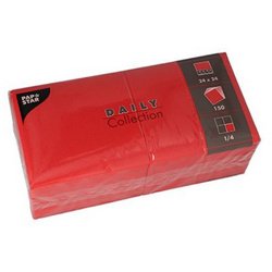 Serviette cocktail, 240 x 240 mm, 3 couches