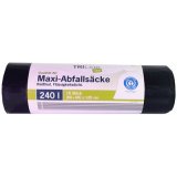 TRIline Sac poubelle Maxi, vert/noir, 240 litres