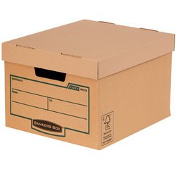 BANKERS BOX EARTH Carton d'archives/de transport