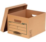 BANKERS BOX EARTH Carton d'archives/de transport