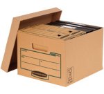 BANKERS BOX EARTH Carton d'archives/de transport